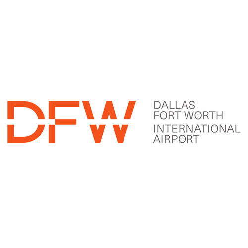 dfw international airport square logo